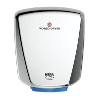 VERDEdri Hand Dryer With HEPA Filter