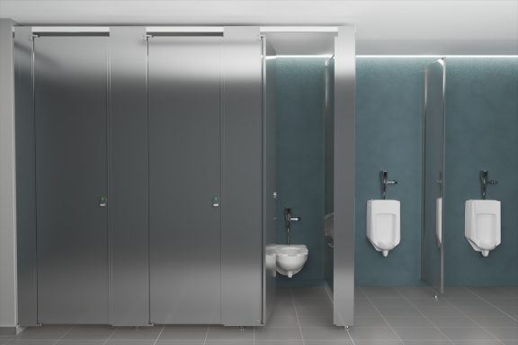 Stainless Steel Restroom Partitions