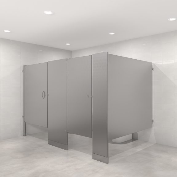Floor Mounted Stainless Steel Toilet Partitions