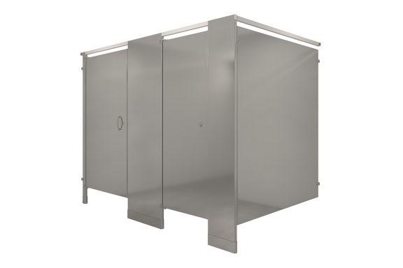Stainless Steel Headrail Braced Toilet Partitions