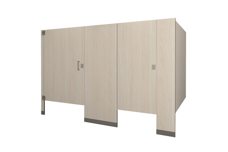 Phenolic Floor Mounted Field Elm Toilet Partition