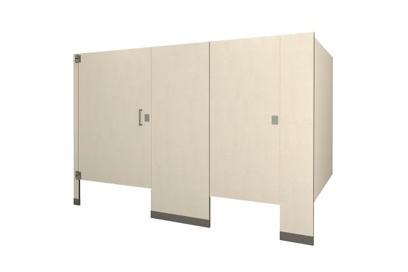 Phenolic Floor Mounted Toilet Partitions