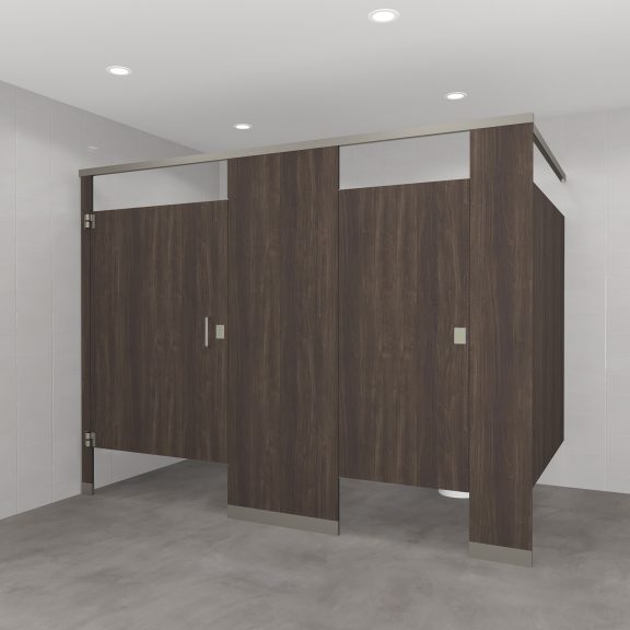 Headrail Braced Phenolic Toilet Partitions