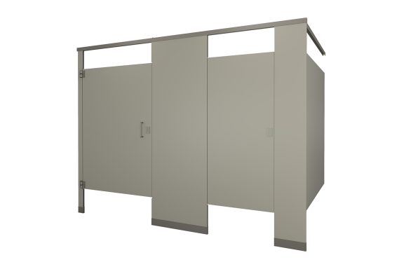 Elite Plus Series Phenolic Headrail Braced Toilet Partitions