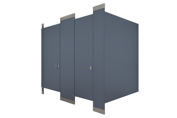 Elite Max Series Powder Coated Floor to Ceiling Toilet Partition