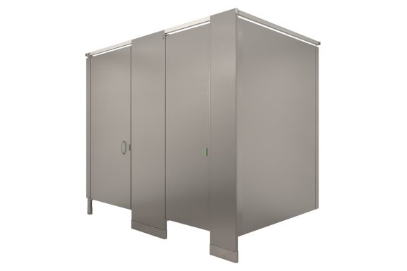 Stainless Steel Headrail Braced Toilet Partitions