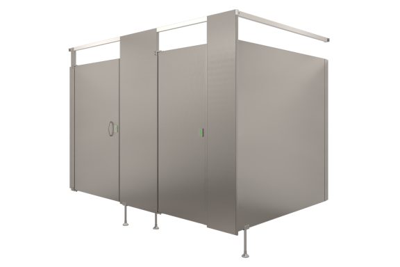 Elite Series Powder Coated Headrail Braced Toilet Partition